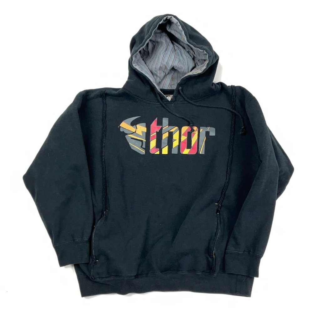 Thor Racing Embroidered Hoodie Sweatshirt Moto